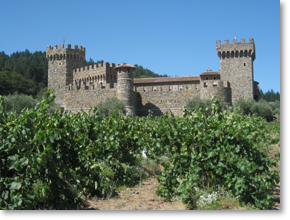 Winery patio